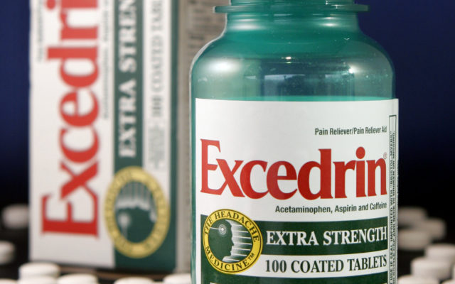 A recall of some Excedrin Caplets and Geltabs