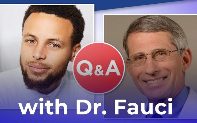 Look who got to Interview Dr. Fauci – the top Infectious Disease Doctor in the United States