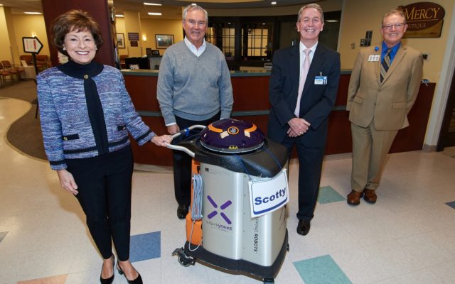Another Germ Zapping Robot for a Local Hospital
