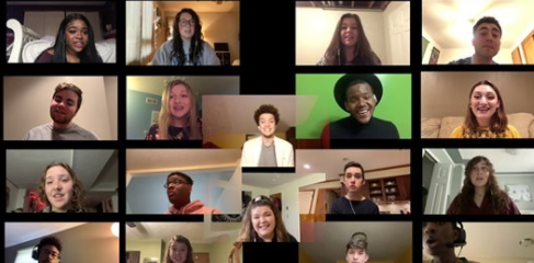 GlenOak Vocal Jazz group makes a virtual choir video