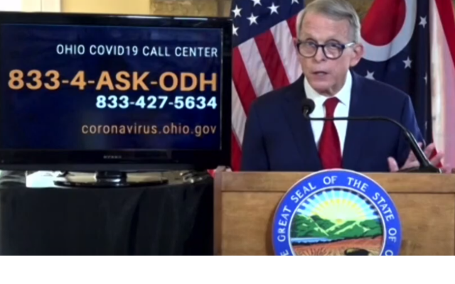 MONDAY UPDATE: 6600+ New Cases, DeWine Stresses Work from Home