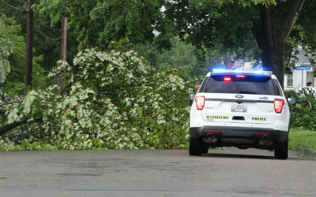 Strong Winds Produce Power Outages, Some Downed Trees