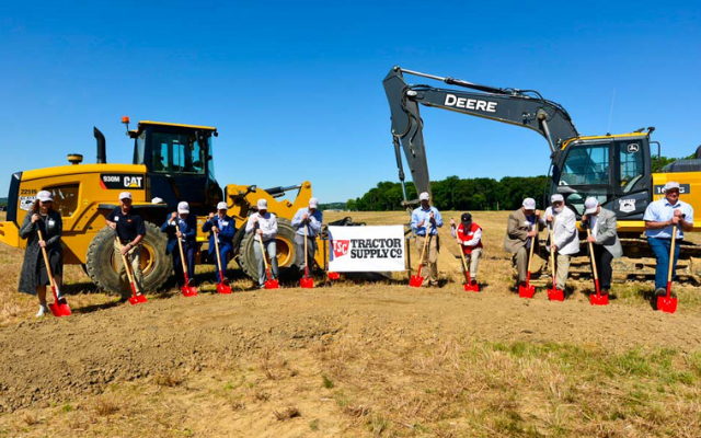 Ground Breaking for Tractor Supply Distribution Facility