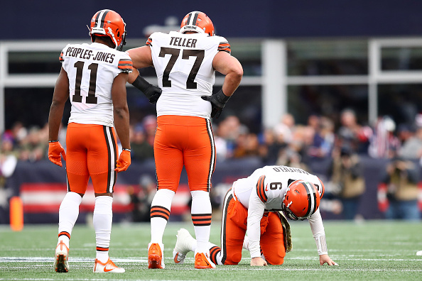 Baker Battered, Browns Embarrassed By Belichick And Pats