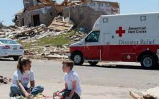 Red Cross Assisting Many in Heartland Made Homeless by Twisters