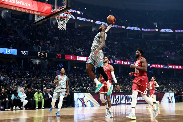 CLEVELAND SHINES AND TEAM LEBRON WINS DURING NBA ALL STAR WEEKEND