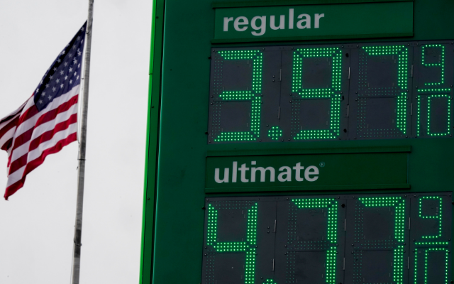 AAA: Stark Gas Prices Around $4 on Average