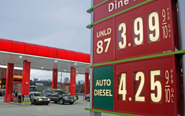 Stark Gas Prices Back to $4 Mark