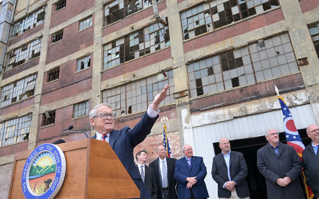 Governor Comes to Downtown Canton, Other Cities With Cleanup Grant Money