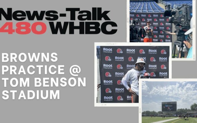 Watch Here: Browns Practice at Tom Benson Hall of Fame Stadium