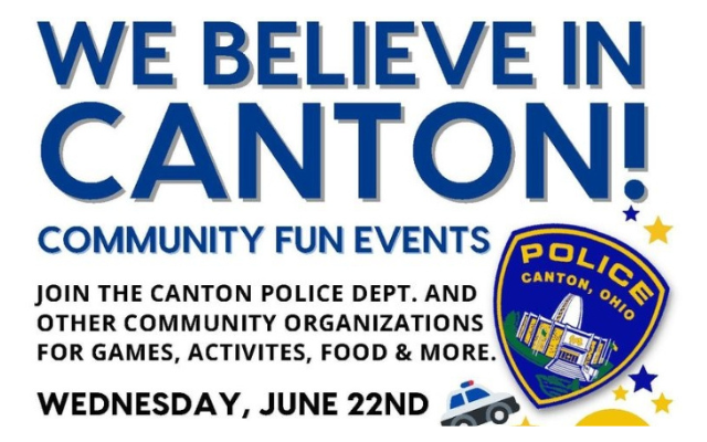 First Canton Police/Neighborhood Event is Wednesday Afternoon