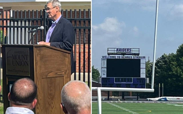 Mount Union Football Facility Officially Named Larry Kehres Stadium