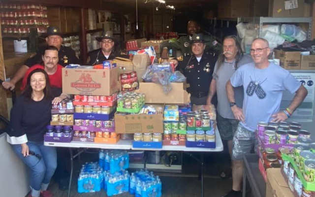 SCSO Food Drive Drive Nets 4000 Pounds for SAM Center
