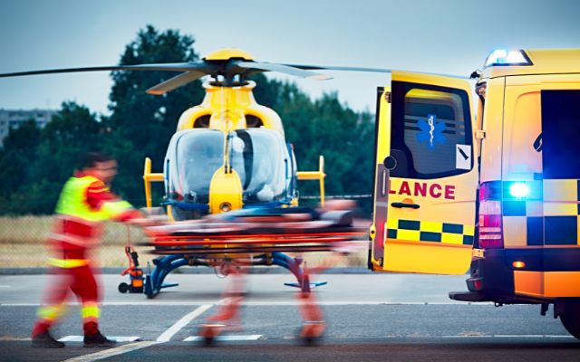 Medical Helicopter Crashes En Route to Fatal Car Accident