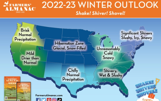 Almanac Prediction: Snowy Winter, Bitter Cold in Late January