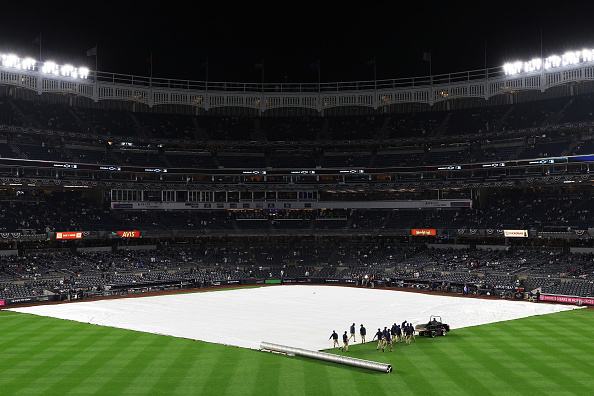 ALDS Game 5 Rained Out, Will Be Played Tuesday