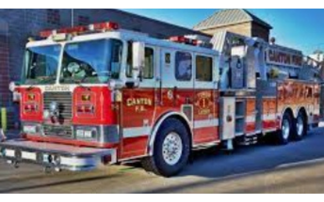 Responding Canton Fire Ambulance Involved in Crash