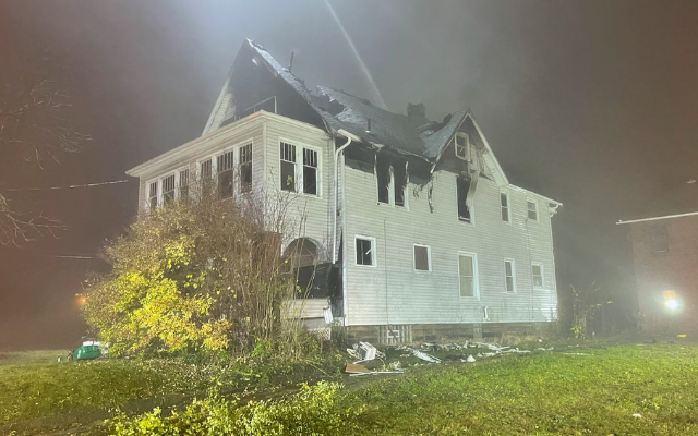 2 Fires in Canton During Night, Apartment House Needs to be Taken Down
