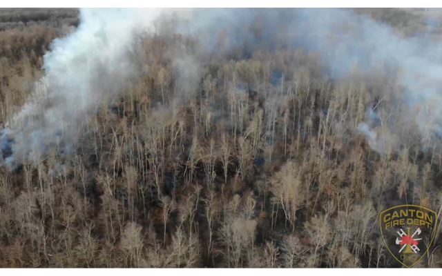 East Sparta Fire: Golf Course Brush Fire Now ‘Smoldering’