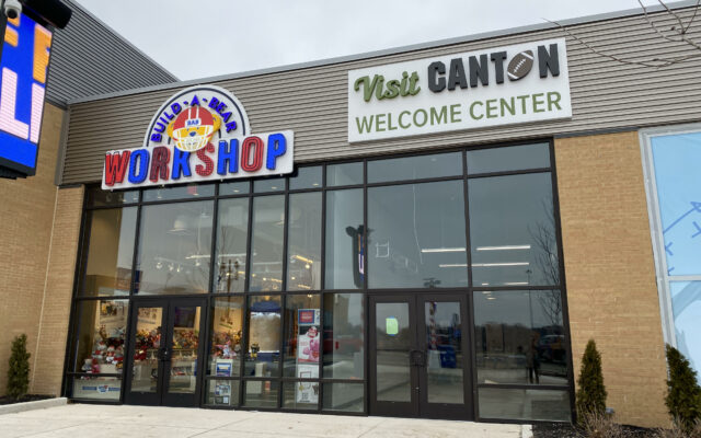 VisitCanton Opening Welcome Center at Hall of Fame Village Today