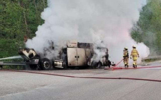 Truck Fire Closes Route 30 in Osnaburg for 3 Hours