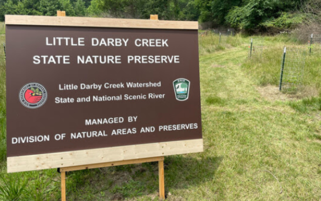 144th State Nature Preserve Dedicated near Columbus