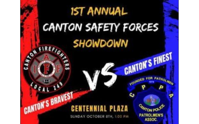 Police Officers, Firefighters in Sunday Showdown to Benefit Stark Hunger Task Force