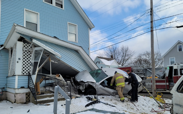 CFD: Woman Seriously Injured In Car That Hits SW Canton House