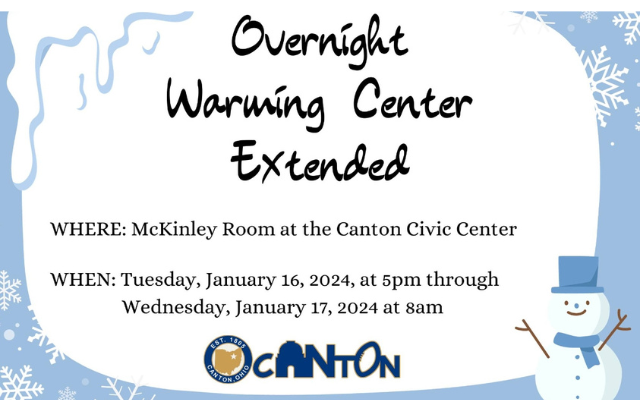 Civic Center Remains Open Tuesday Night for Shelter From Cold