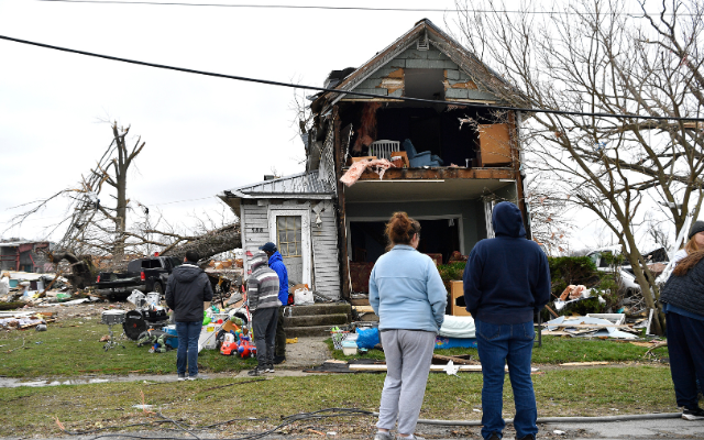 VIDEO: Governor Tours Tornado Devastation